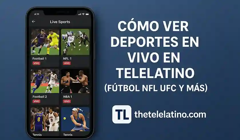 Cómo ver deportes en vivo en Telelatino (Fútbol NFL UFC y más)