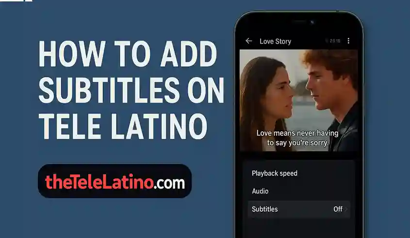 How to Add Subtitles on Tele Latino