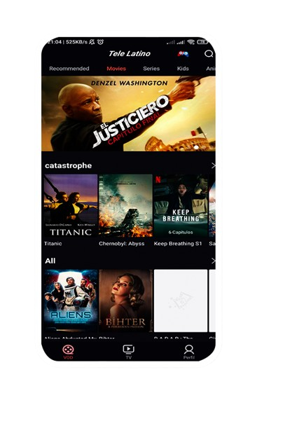Amplia biblioteca de contenidos